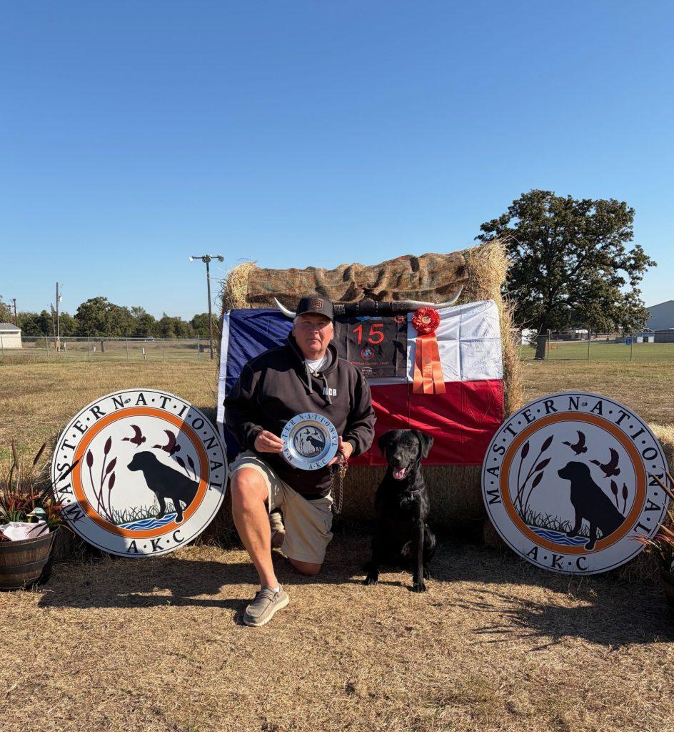 Black lab - AKC Master Hunter